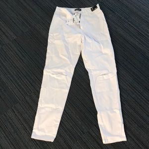 White ripped jeans from Fashion Nova Size 1X